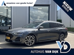 Ford Focus Wagon - 1.0 EcoBoost Hybrid ST Line X | Navi/Clima/Adapt.Cruise/Camera/Pano.Dak/Elektr.wegklapbare