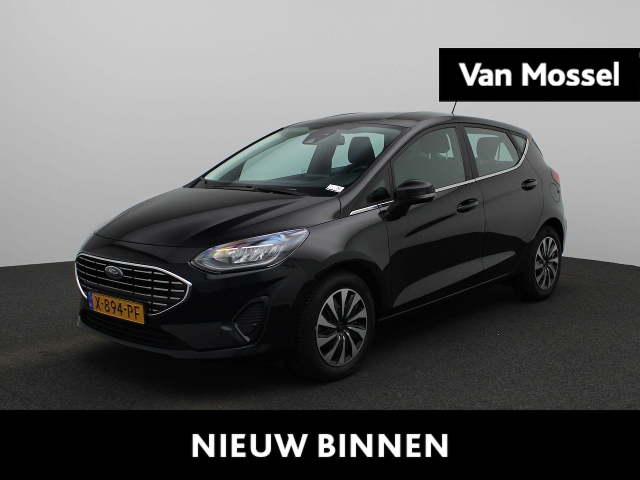 Ford Fiesta - 1.0 EcoBoost Hybrid Titanium Winterpack | Navigatie | Airco | cruise control | Apple carpl - AutoWereld.nl