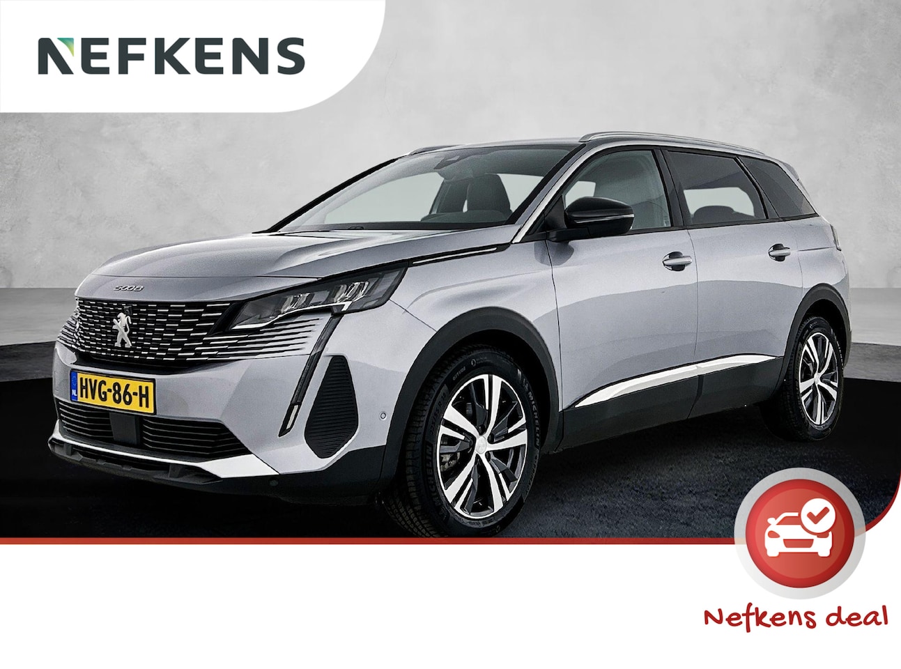 Peugeot 5008 - SUV Allure Pack Business Hybrid 136 pk Automaat | Navigatie | Parkeersensoren Achter | LED - AutoWereld.nl
