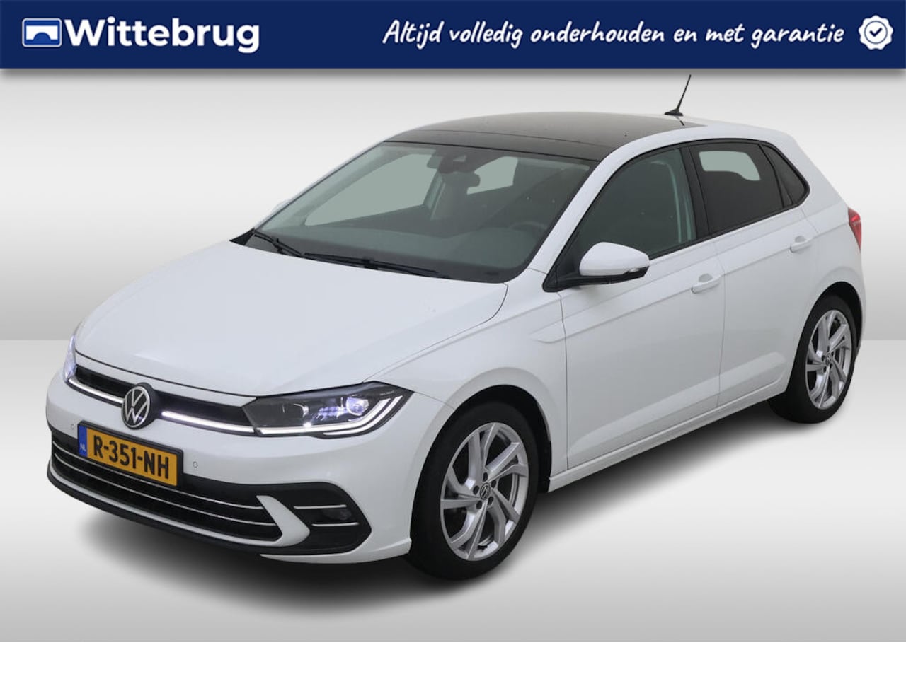 Volkswagen Polo - 1.0 TSI Style / PANO/ CAMERA/ PARK. SENSOREN/ IQ. LIGHT/ DIGITAL DASHBOARD/ GETINT GLAS/ N - AutoWereld.nl