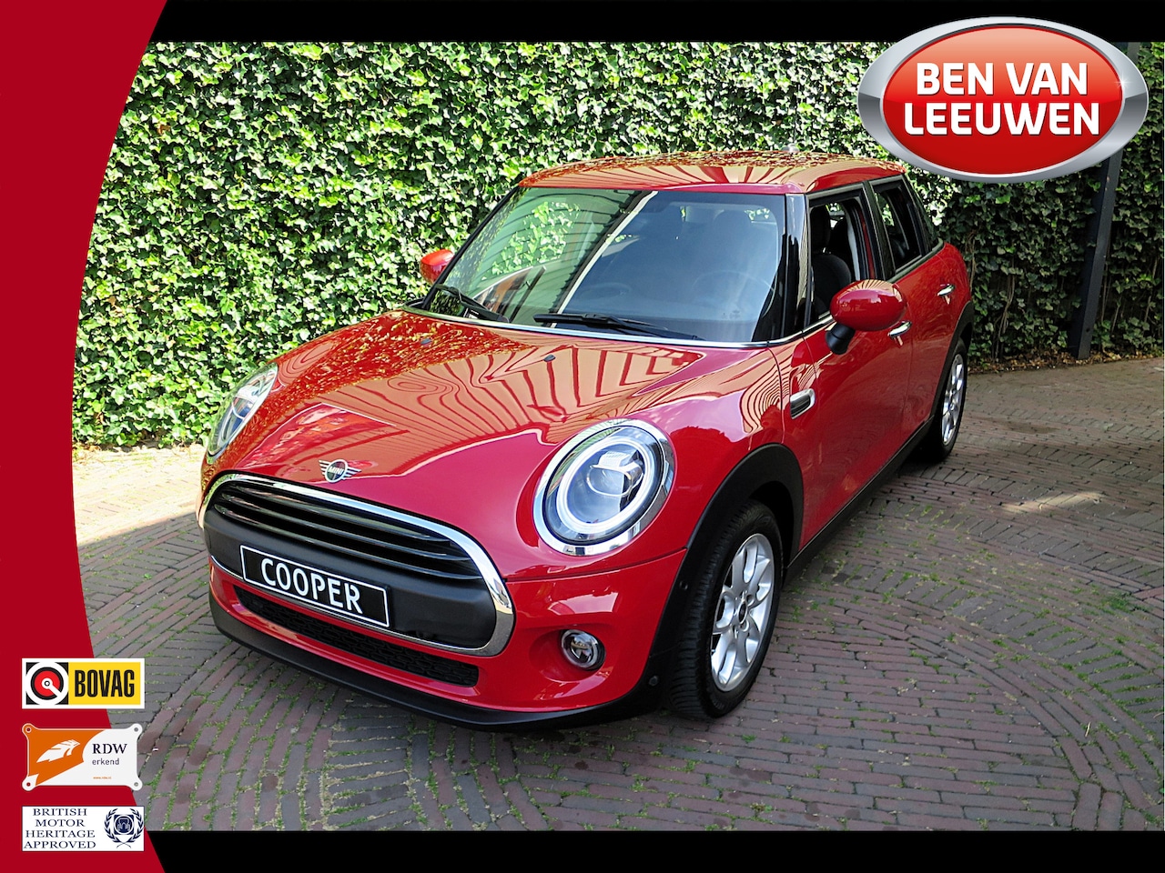 MINI Cooper - 1.5 Pepper F55 LCI 5-drs met LED, Park ass, Clima, BT en 16" - AutoWereld.nl