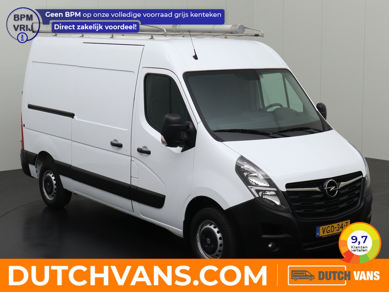 Opel Movano - 2.3Turbo 150PK L2H2 | Imperiaal | Trekhaak | Navigatie | Airco | Cruise - AutoWereld.nl