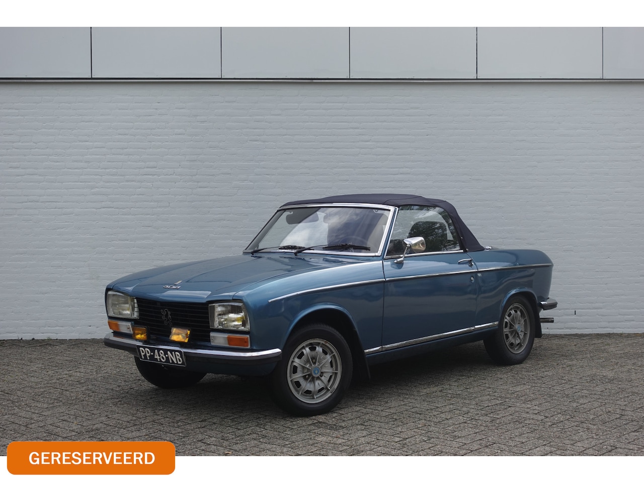 Peugeot 304 - S Cabrio | GERESERVEERD!! | | Nieuwe Cabriolet Kap | Unieke auto! - AutoWereld.nl
