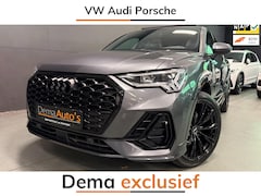 Audi Q3 Sportback - 45 TFSI e 3X S-LINE BLACKLINE 20'' PANO/STOEL-M/V-COCKPIT/SONOS/CAM/DAB/CARPLAY/LED///