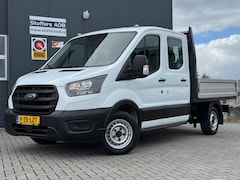 Ford Transit - 2.0 TDCI 130pk L2 DC Pick-up | 7-pers | Airco | Trekhaak 2550KG | Bluetooth | 2.4m x 2.1m
