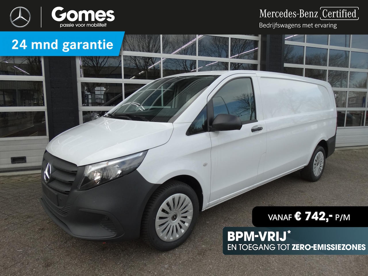 Mercedes-Benz Vito - 110 CDI L3 Pro | achterdeuren | trekhaak - AutoWereld.nl