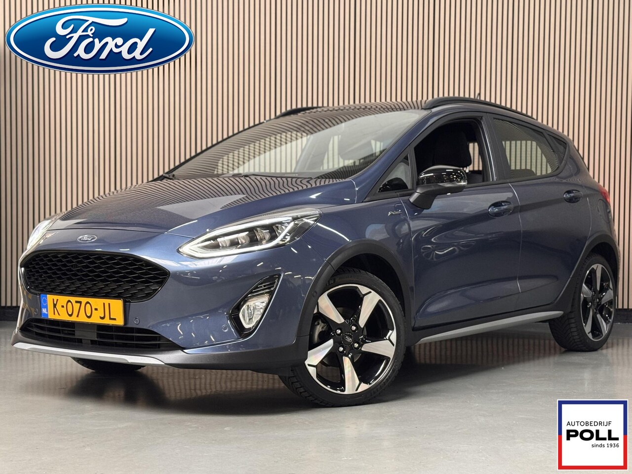 Ford Fiesta - 125pk EcoB Active X Automaat Ad Cruise Navi Camera Winter Parking pack Dodehoek Full LED - AutoWereld.nl