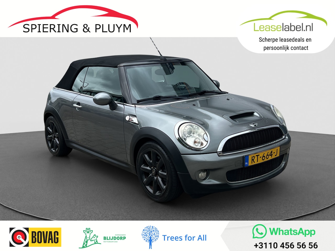 MINI Cabrio - 1.6 Cooper S | APK 7-2026 | 175 PK | Climate | Leder - AutoWereld.nl