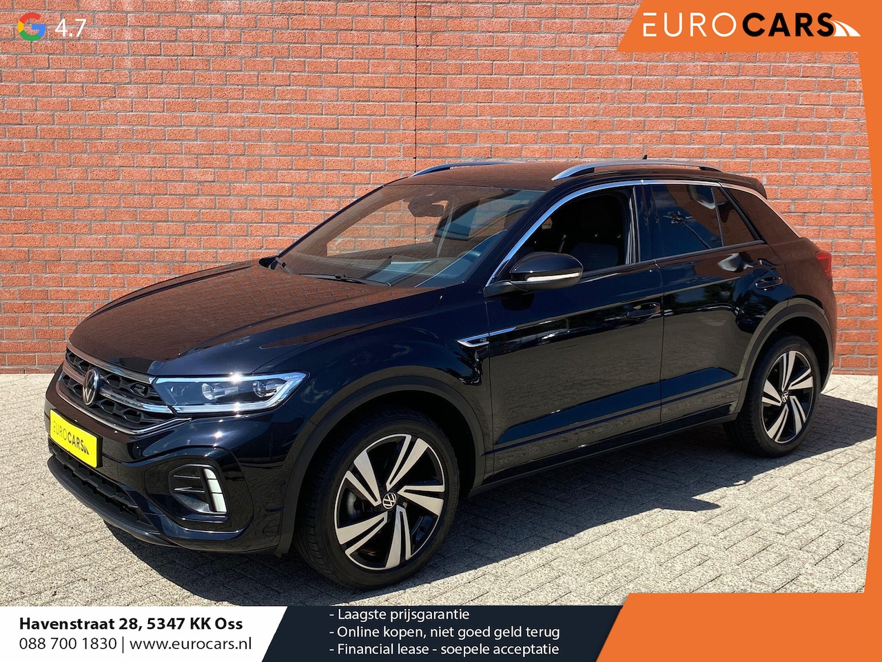 Volkswagen T-Roc - 1.5 TSI 150pk DSG R-Line | Navigatie | Apple Carplay/Android Auto | Parkeersensoren | Came - AutoWereld.nl