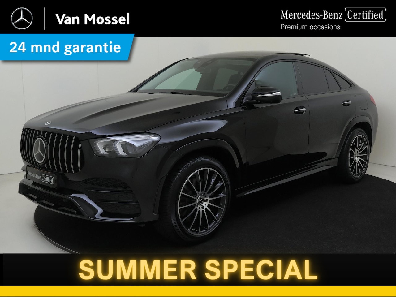 Mercedes-Benz GLE-Klasse Coupé - 350 e 4MATIC Premium / Panoramadak/ Burmester/ Night/ 21 inch - AutoWereld.nl