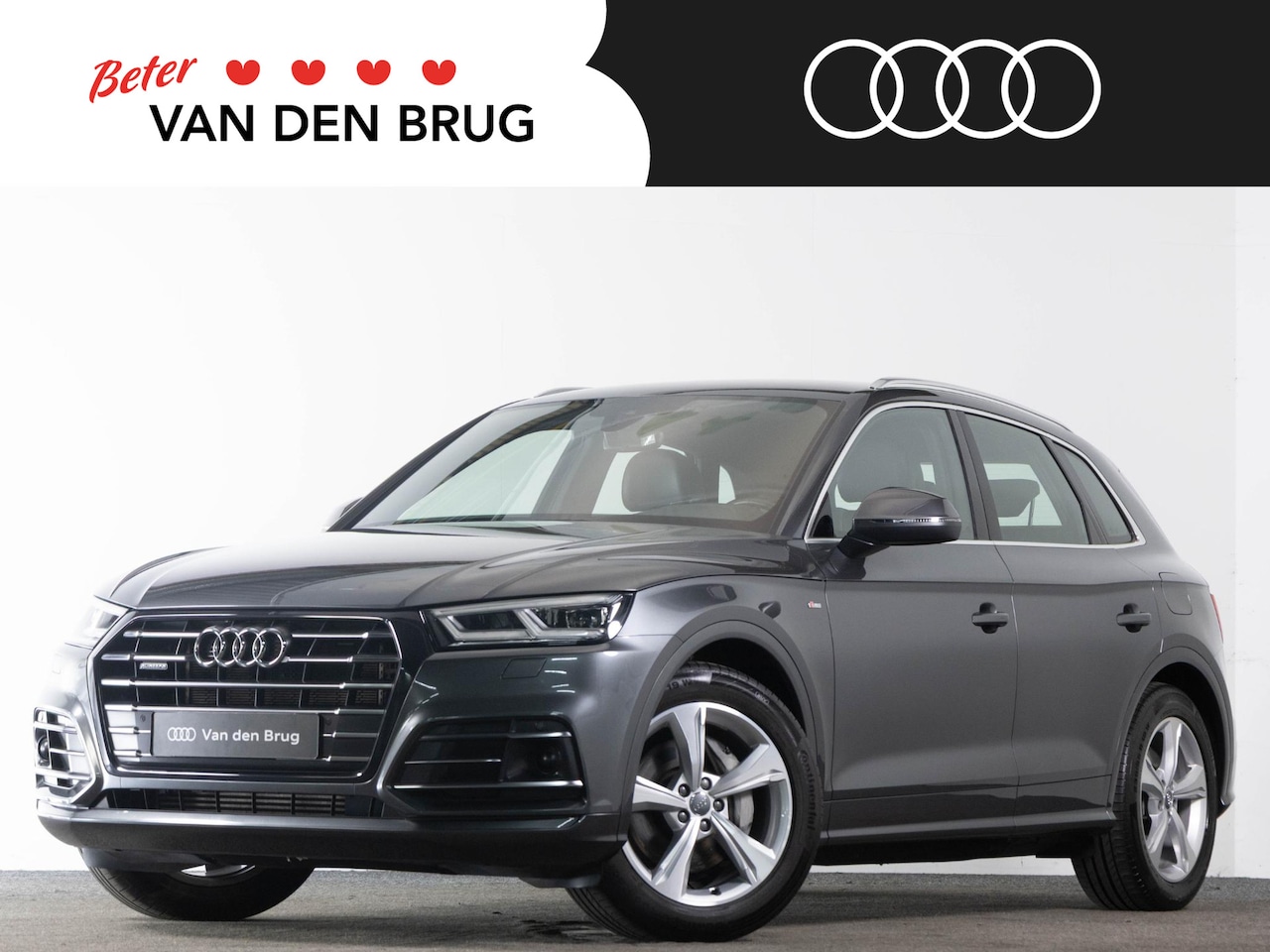 Audi Q5 - S-Line 55 TFSI e 367 pk quattro | Matrix LED | Luchtvering | Leder | Head-up | Bang & Oluf - AutoWereld.nl