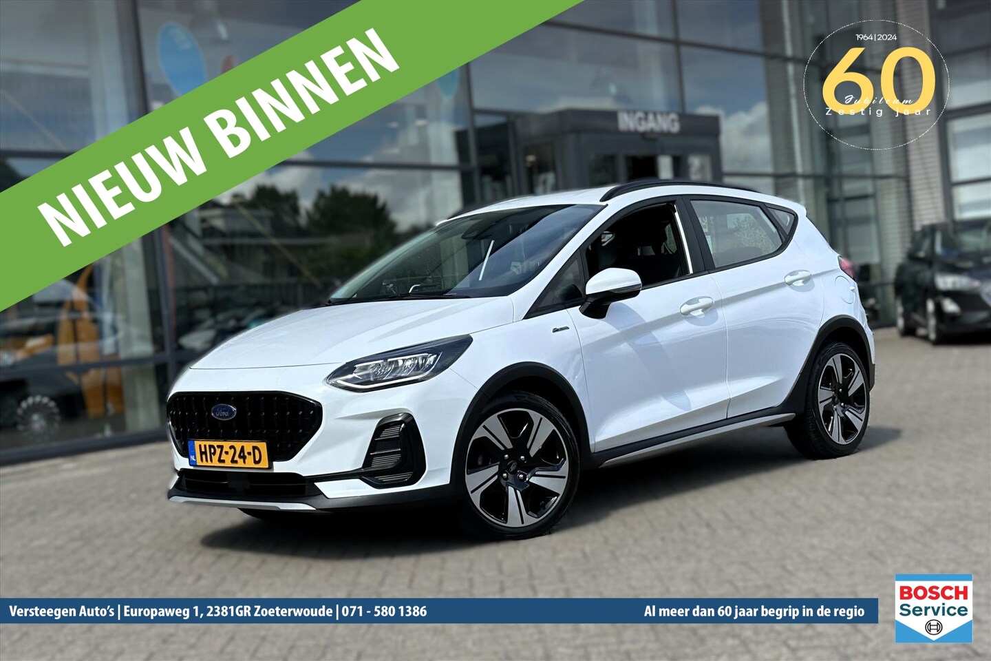 Ford Fiesta - 1.0 EcoBoost Hybrid Active X 1.0 EcoBoost Hybrid 125pk Active X - AutoWereld.nl