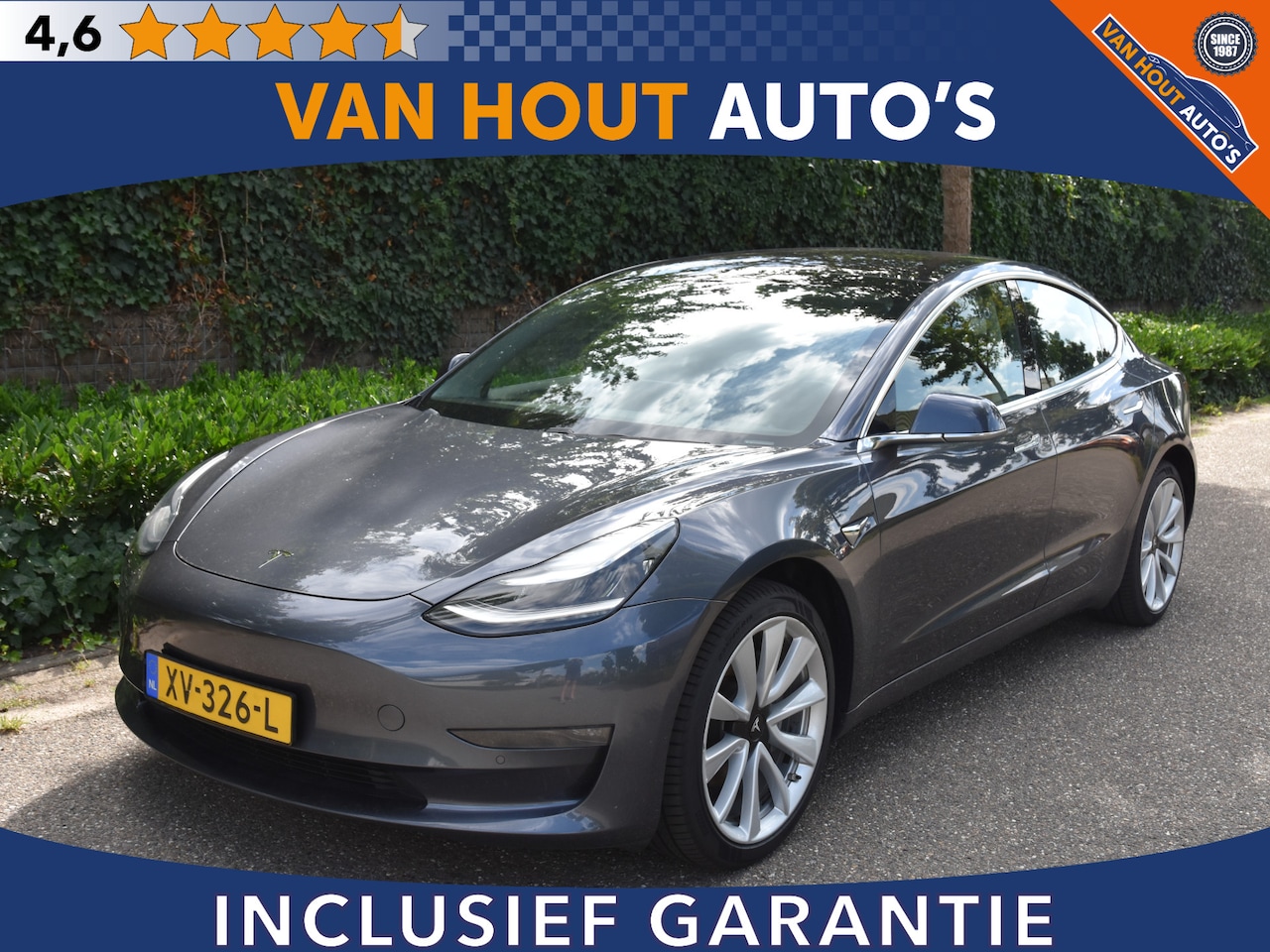 Tesla Model 3 - Long Range RWD Long Range AWD 75 kWh  | AUTO PILOT | 360 CAMERA - AutoWereld.nl