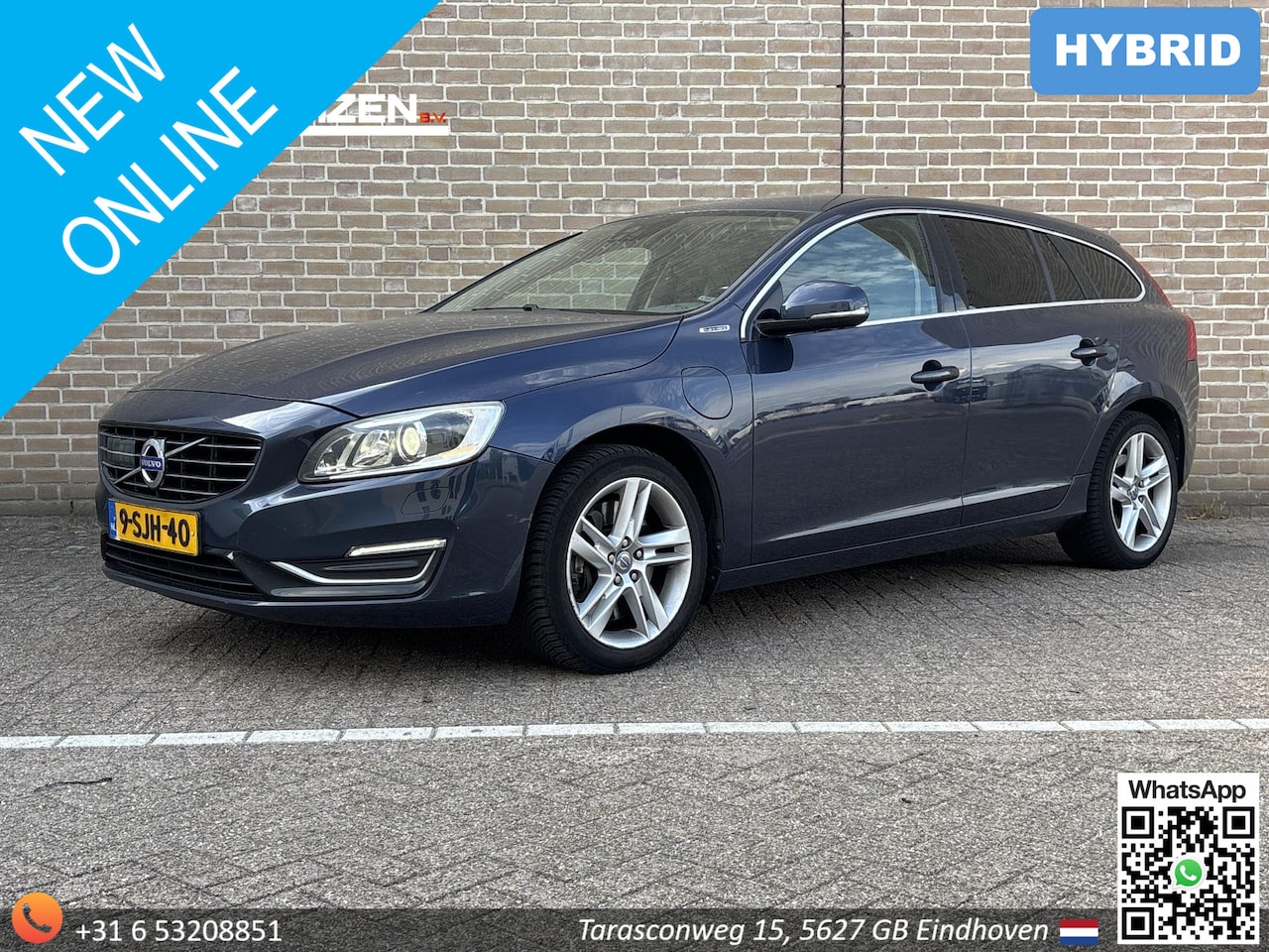 Volvo V60 - 2.4 D6 AWD Plug-In Hybrid Summum | Leder | Cruise | Climate | Stoelverwarming | PDC | APK - AutoWereld.nl