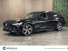 Volvo V90 - T6 AWD Recharge Plus Dark Long Range | Trekhaak | 360° Camera | All Season banden | Schuif