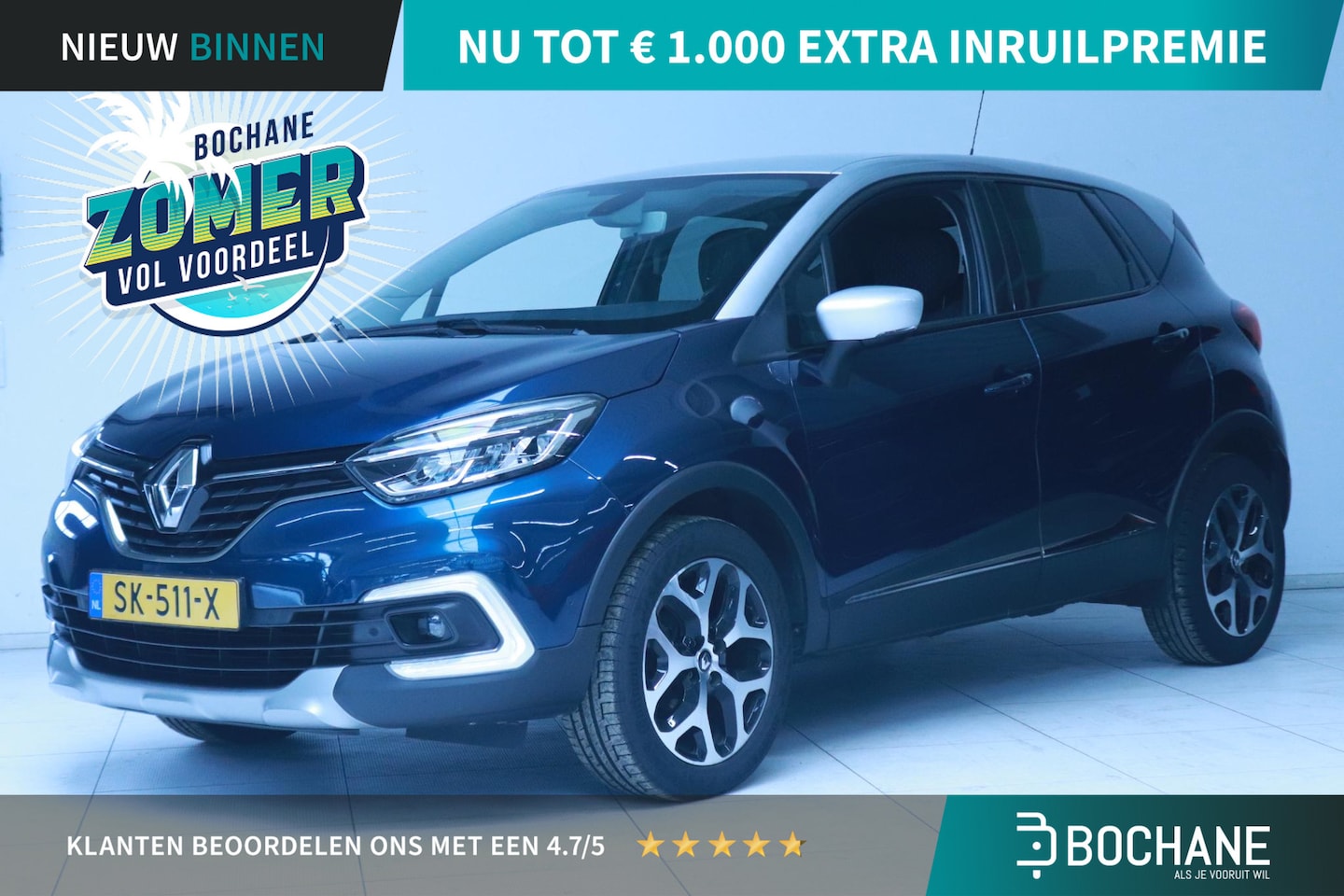 Renault Captur - 0.9 TCe Intens | Parkeersensor voor, achter en camera | lichtmetalen velgen 17" | Navigati - AutoWereld.nl