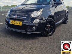Fiat 500 - 0.9 TwinAir Turbo 500S - LEDER - 80PK - PARKEERSENSOREN - AIRCO - ELEKTRISCHE RAMEN EN SPI