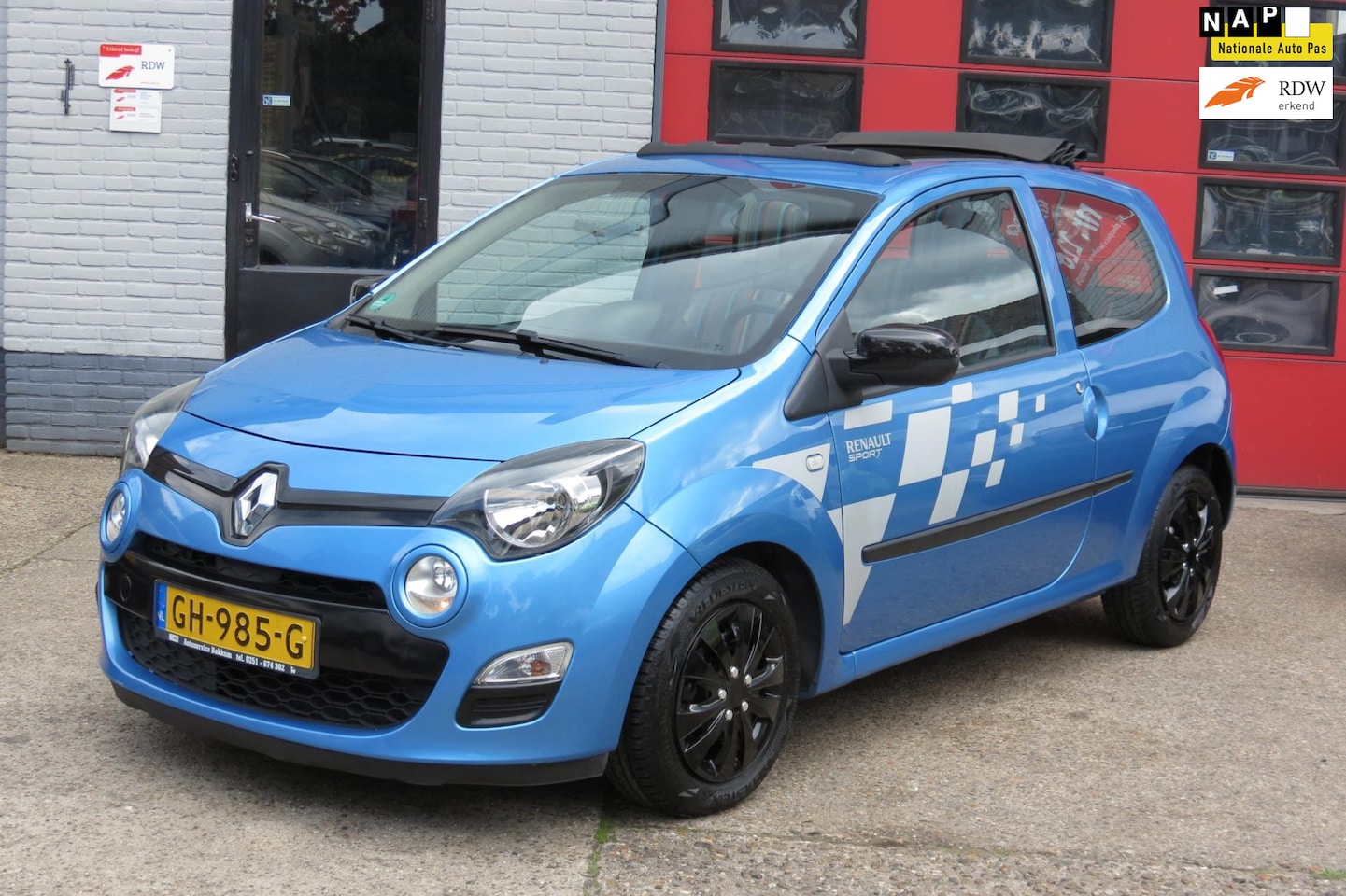 Renault Twingo - 1.2 16V Acces 1.2 16V Acces , Cabrio Dak , Airco , NWE APK - AutoWereld.nl