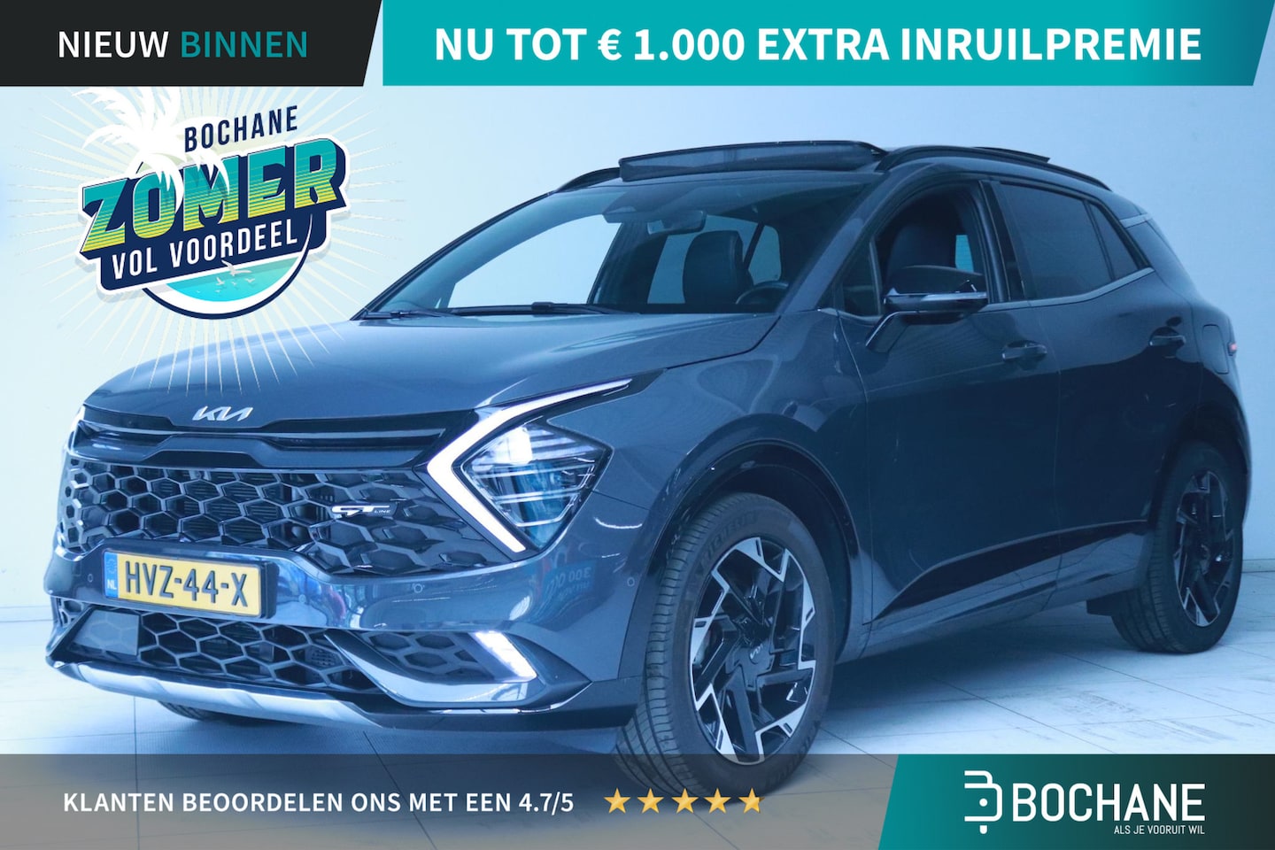 Kia Sportage - 1.6 T-GDi Plug-in Hybrid AWD GT-PlusLine | Navigatie | Cruise Control Adaptief | Panoramad - AutoWereld.nl