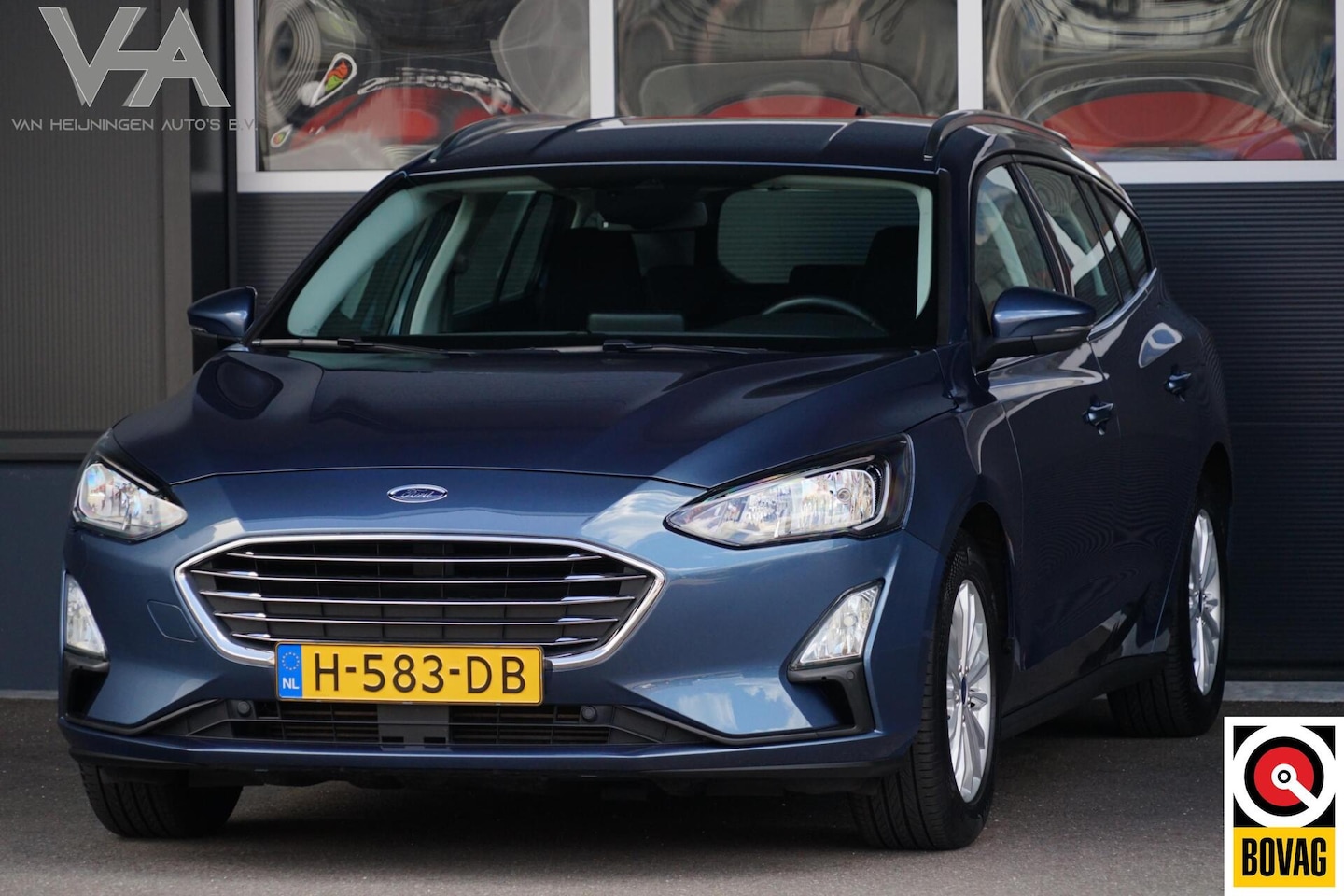 Ford Focus Wagon - 1.0 EcoBoost Titanium Business 1.0 EcoBoost Titanium Business, trekh. stoelverw. - AutoWereld.nl