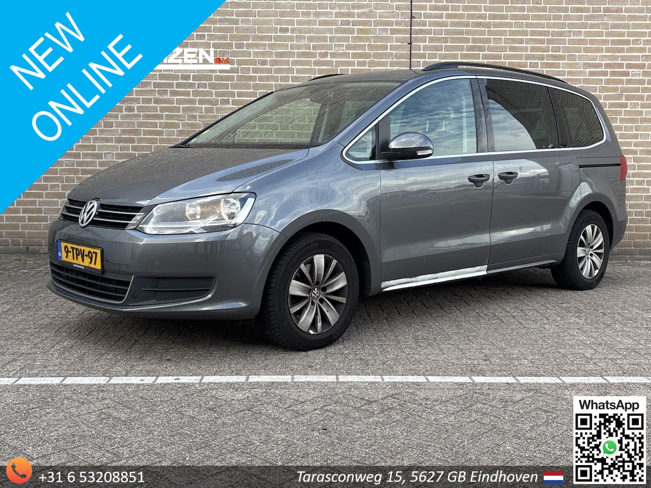 Volkswagen Sharan - 2.0 TDI Highline 7p. | Leder | Climate | Cruise | Navi | PDC | Stoelverwarming | - AutoWereld.nl