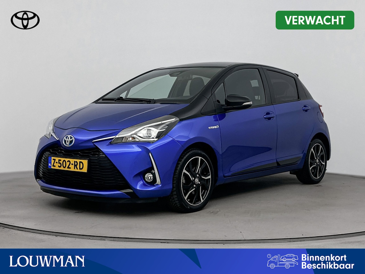 Toyota Yaris - 1.5 Hybrid Y20 | Climate control | Camera | Sportstuur | LM velgen | Afwijkende dakkleur | - AutoWereld.nl