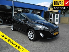 Ford Fiesta - 5 DRS ECOBOOST 100PK TITANIUM NAV ECC LMV TREKHAAK PDC RIJKLAARPRIJS