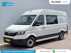 MAN TGE - 3.140 2.0 TDI L3H3 Dubbele Cabine 7 Stoelen Airco Cruise Control Trekhaak Carplay Navigati