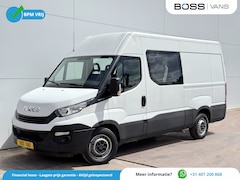 Iveco Daily - 35S14 2.3 L2H2 Dubbele Cabine 7 Stoelen Airco Cruise Control Trekhaak 3.5t Lucht geveerde