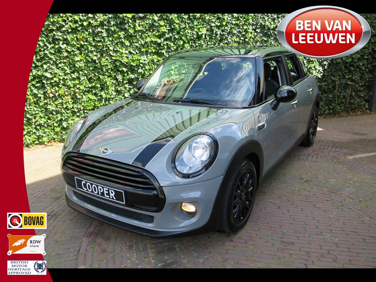 MINI Cooper - 1.5 Pepper F55 5-drs NL-auto, XL-navi, Head-up, BT, Union Jacks en 16" - AutoWereld.nl