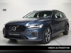 Volvo V60 - T6 Plug In Hybride AWD R-Design 340pk Automaat|Leder Interieur | Panorama-Dak | Elektrisch