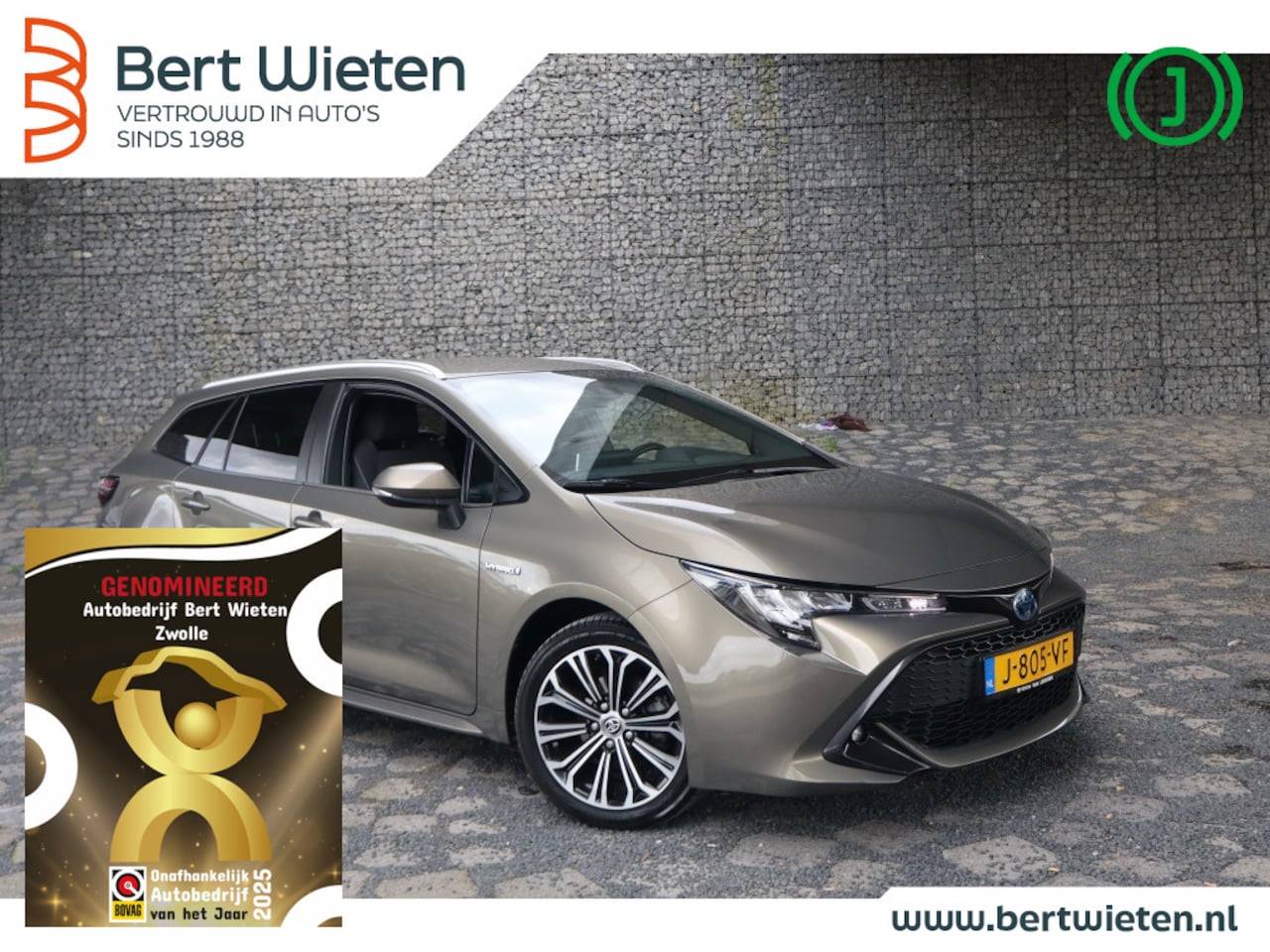 Toyota Corolla Touring Sports - 1.8 Hybrid Dynamic | Stoelverwarming | Navi | Camera - AutoWereld.nl
