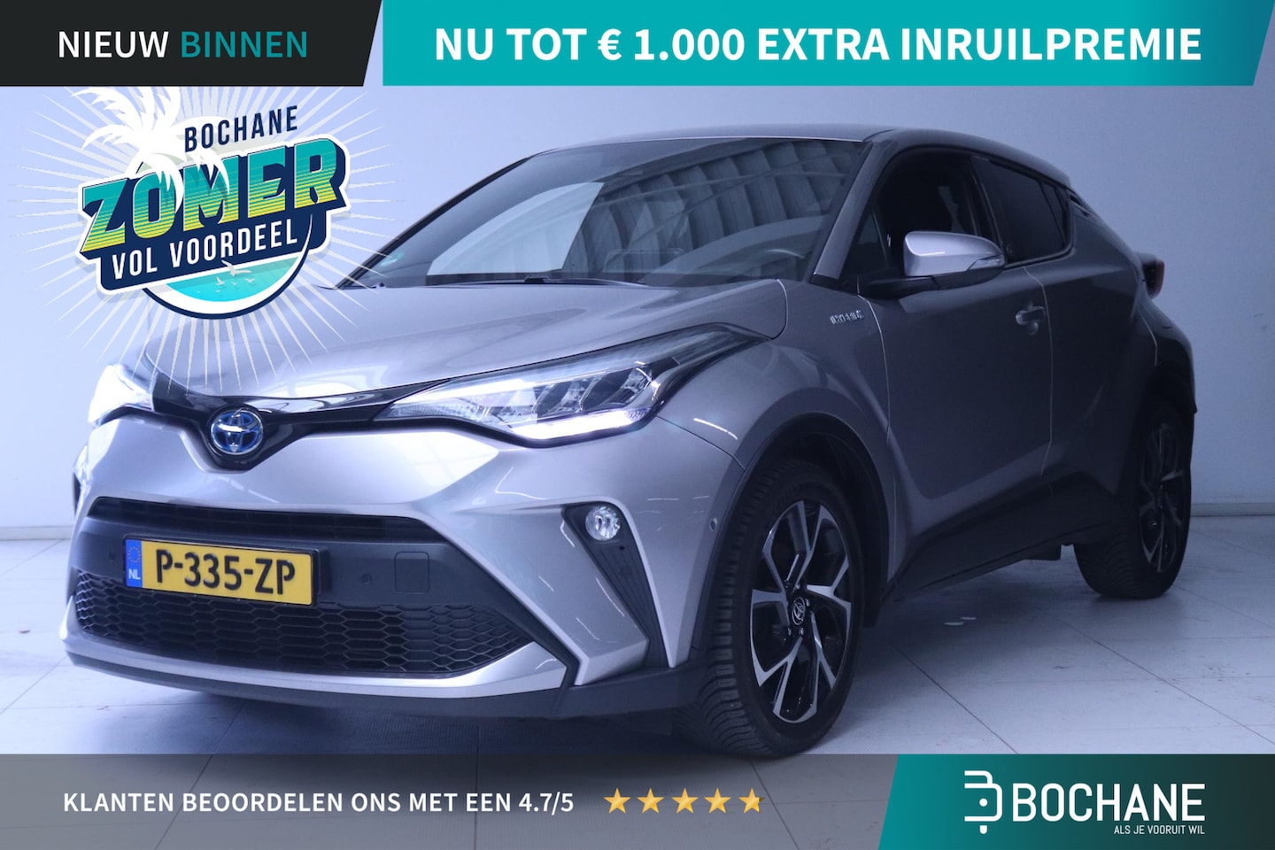 Toyota C-HR - 1.8 Hybrid Executive | Navigatie | Cruise Control Adaptief | Achteruitrijcamera | - AutoWereld.nl