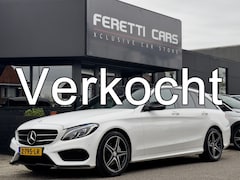 Mercedes-Benz C-klasse Estate - 200 2.0 AUT7 AMG-LINE. PANODAK SPORT-LEDER NAVI AIRCO LED LMV PDC