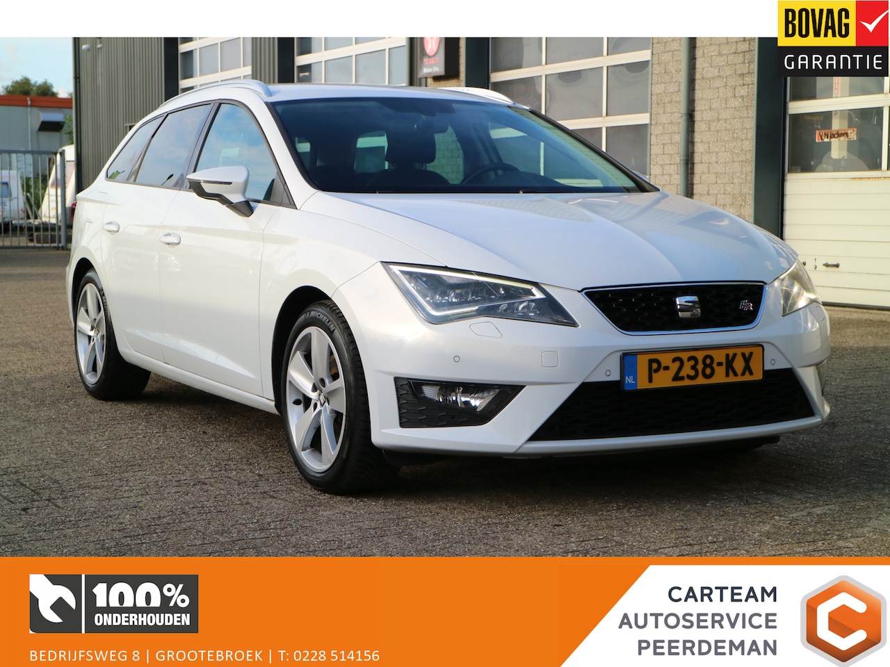 SEAT Leon ST - 1.4 EcoTSI FR Connect | Navi | Carplay | PDC | - AutoWereld.nl