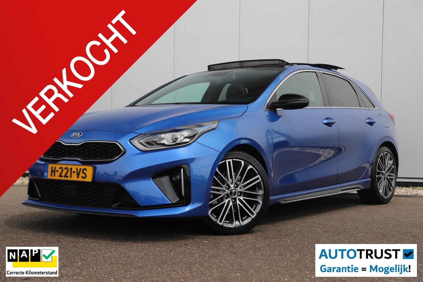 Kia Cee'd - Ceed 1.4 T-GDi GT-PlusLine 140PK Automaat Panoramadak 18 inch Michelin Half Leder Navi Car - AutoWereld.nl