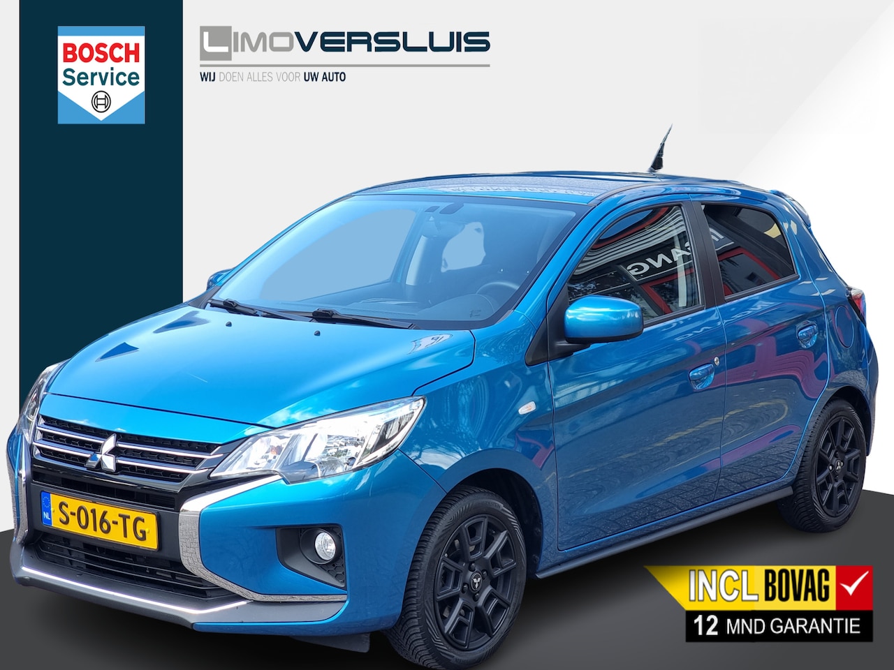 Mitsubishi Space Star - 1.2 Nova | Automaat | Navigatie | Stoelverwarming | 12 mnd BOVAG garantie  Whatsapp 06-531 - AutoWereld.nl