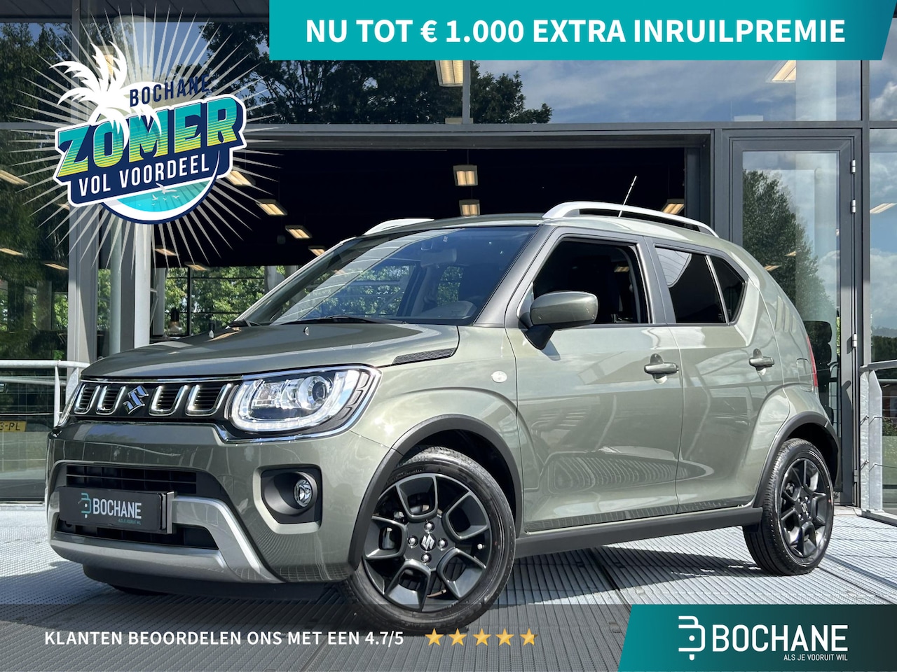 Suzuki Ignis - 1.2 Smart Hybrid Select CVT Automaat | Stoelverwarming | Achteruitrijcamera - AutoWereld.nl