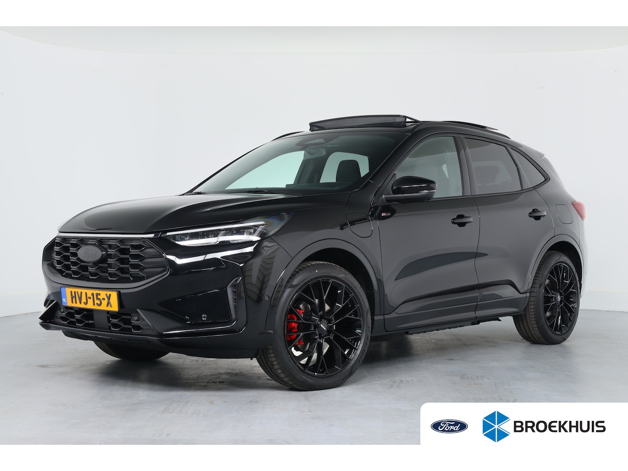 Ford Kuga - 2.5 PHEV ST-Line X Black-Edition | 20'' Lichtmetalen Velgen | Panorama Dak | Winter Pack | - AutoWereld.nl