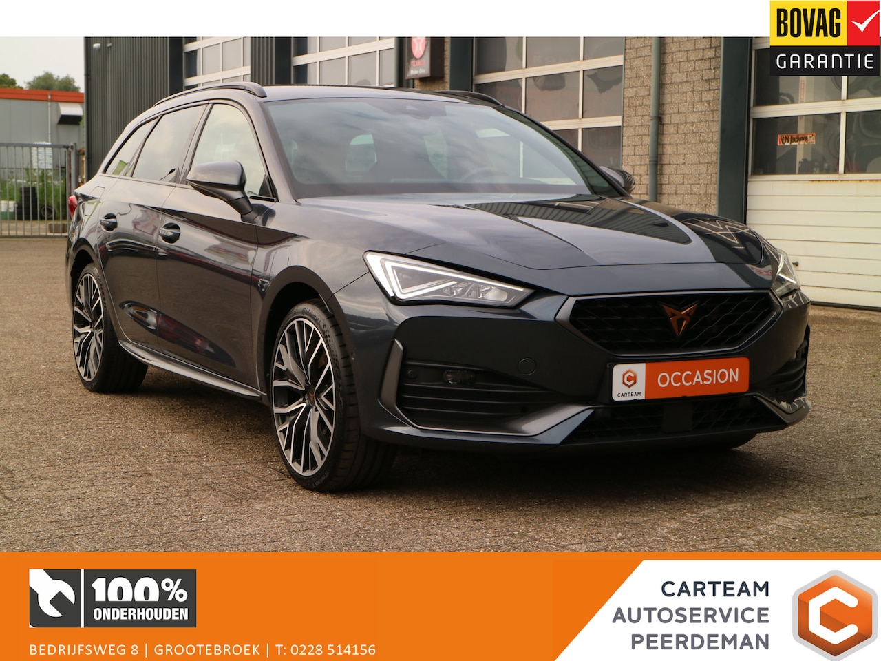 CUPRA Leon Sportstourer - 1.4 e-Hybrid VZ Business | PHEV | Navi | Carplay | Led | - AutoWereld.nl