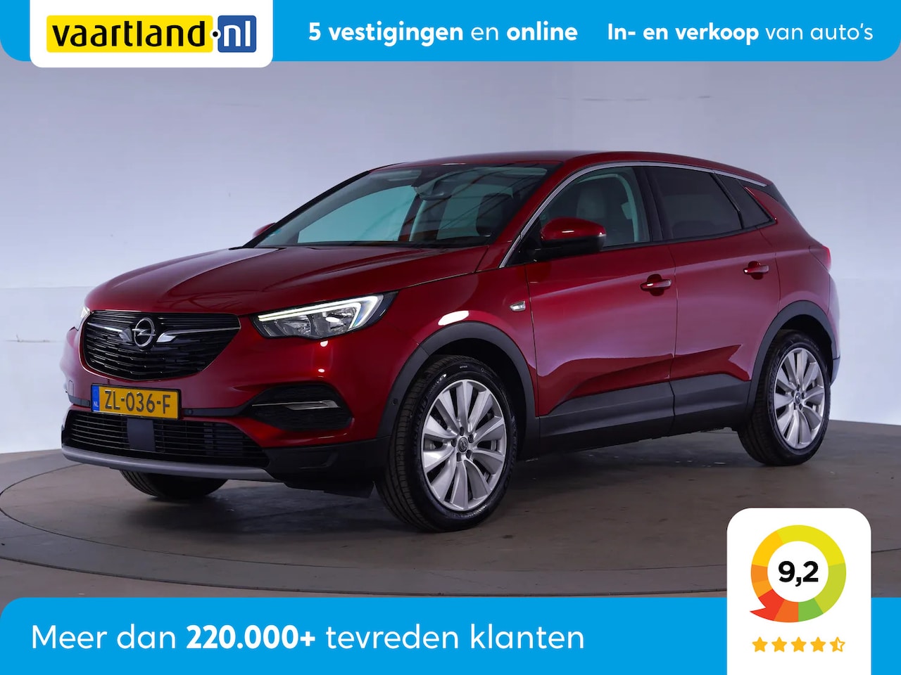 Opel Grandland X - 1.2 Turbo Business Executive Aut. [ Navi Camera Trekhaak Denon-Sound ] - AutoWereld.nl