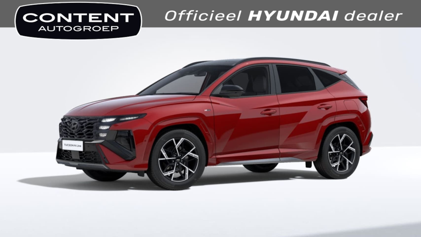 Hyundai Tucson - 1.6 T-GDi HEV 215pk 2WD Aut N Line Sky | Voorraaddeal - AutoWereld.nl