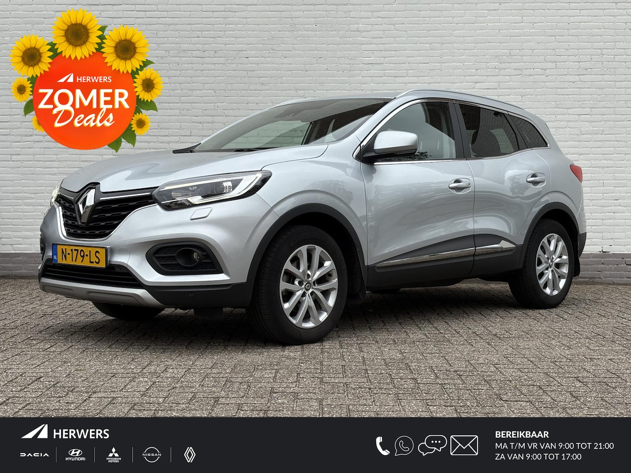 Renault Kadjar - 1.3 TCe Zen / Trekhaak / Camera / Climate Control / Cruise Control / Navigatie / Apple car - AutoWereld.nl