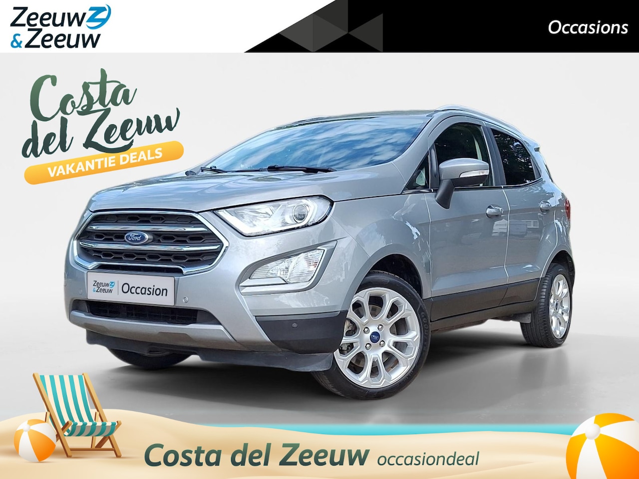 Ford EcoSport - Titanium 125PK | BLIS | Navigatie | Camera | Winter Pack | 17" Velgen | Parkeersensoren vo - AutoWereld.nl