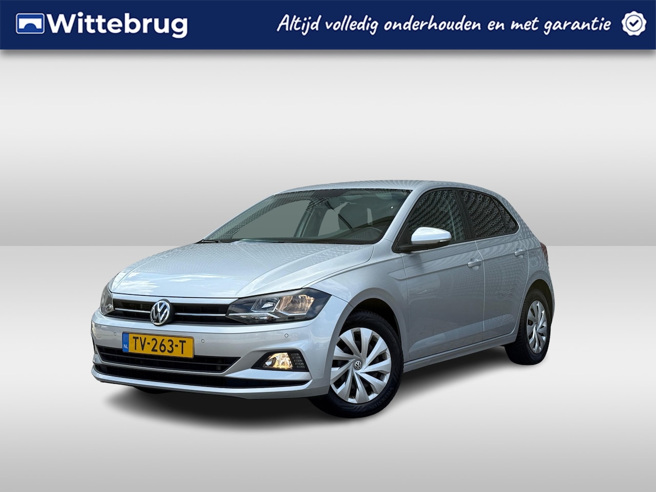 Volkswagen Polo - 1.0 TSI 96PK DSG Comfortline / Parkeersensoren V+A / Alarmsysteem / App-Connect / Adaptive - AutoWereld.nl