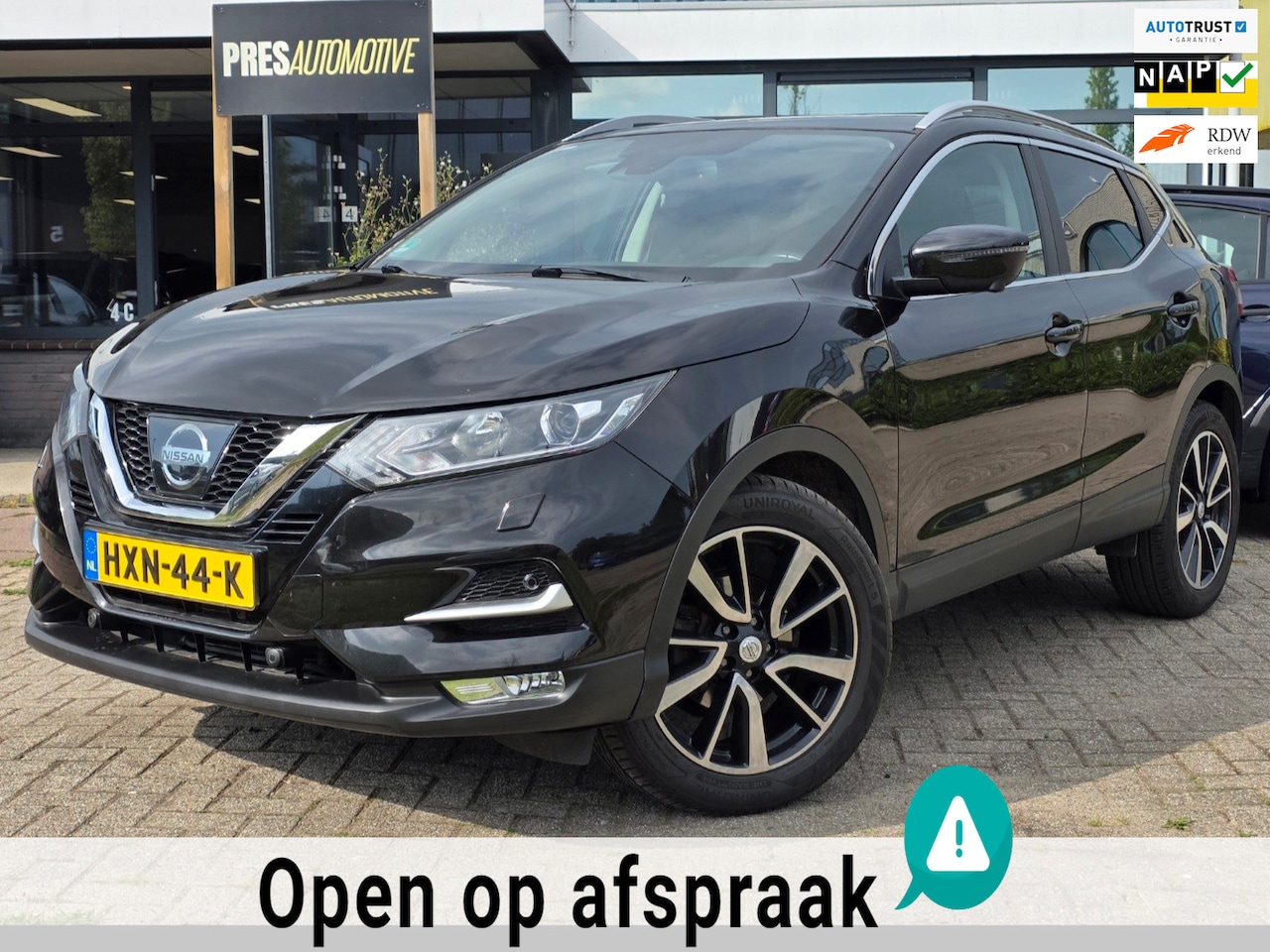 Nissan Qashqai - 1.2 Tekna 17" |AUTOMAAT|PANO|NAVI|CAMERA|PDC - AutoWereld.nl