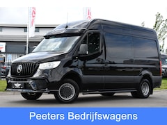 Mercedes-Benz Sprinter - 519 V6 3.0 CDI DC L2H2 Black Edition Luchtvering, 360 Camera, 3500kg Trekhaak, Dubbel Cabi