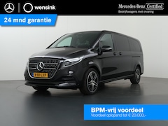 Mercedes-Benz V-klasse - 250d 4-MATIC XL L3 AVANTGARDE | DUBBELE CABINE | 360 CAMERA | DISTRONIC PLUS | LEDER ZWART