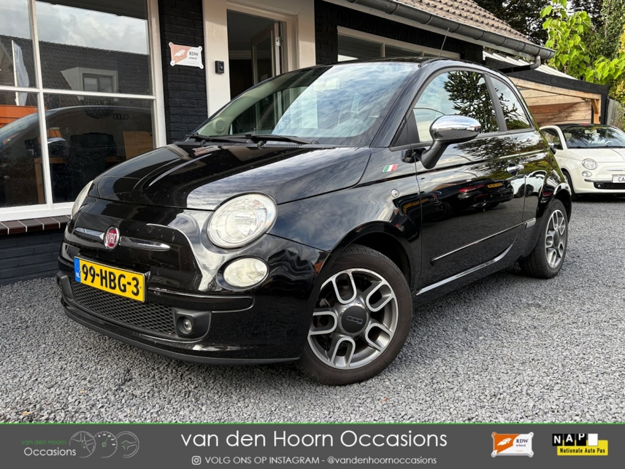 Fiat 500 - 1.2 Sport NW APK | AIRCO | HALF-LEDER | LM VELGEN - AutoWereld.nl