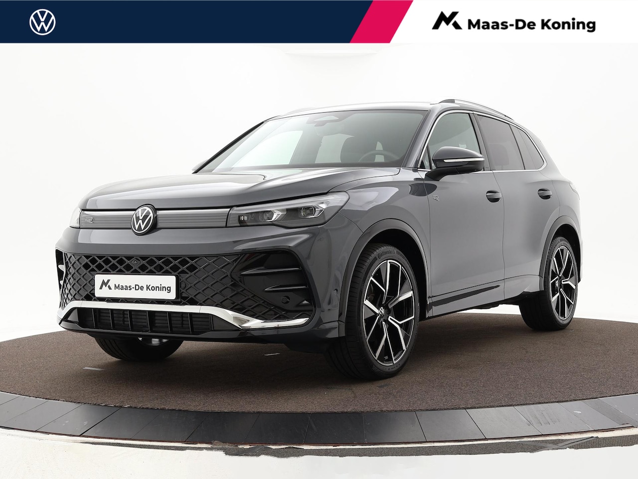Volkswagen Tiguan - 1.5 eTsi 150pk DSG R-Line Business · Leder + Elektrische stoelen · Keyless · 360 Camera · - AutoWereld.nl